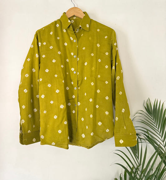 Moss Bandhani Shirt