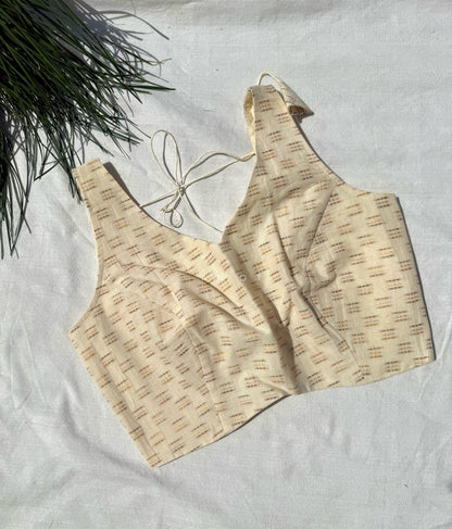 Ivory Brick Blouse
