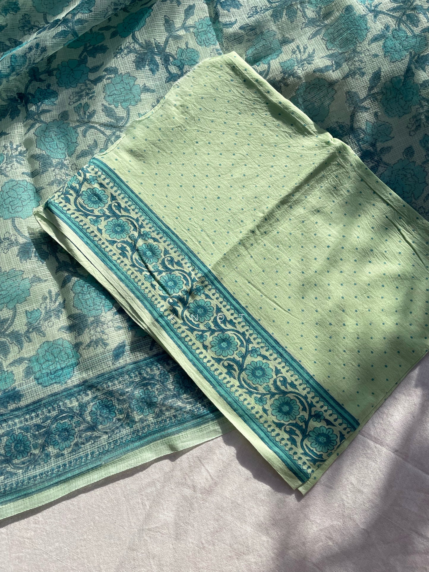 Mint Bliss Saree