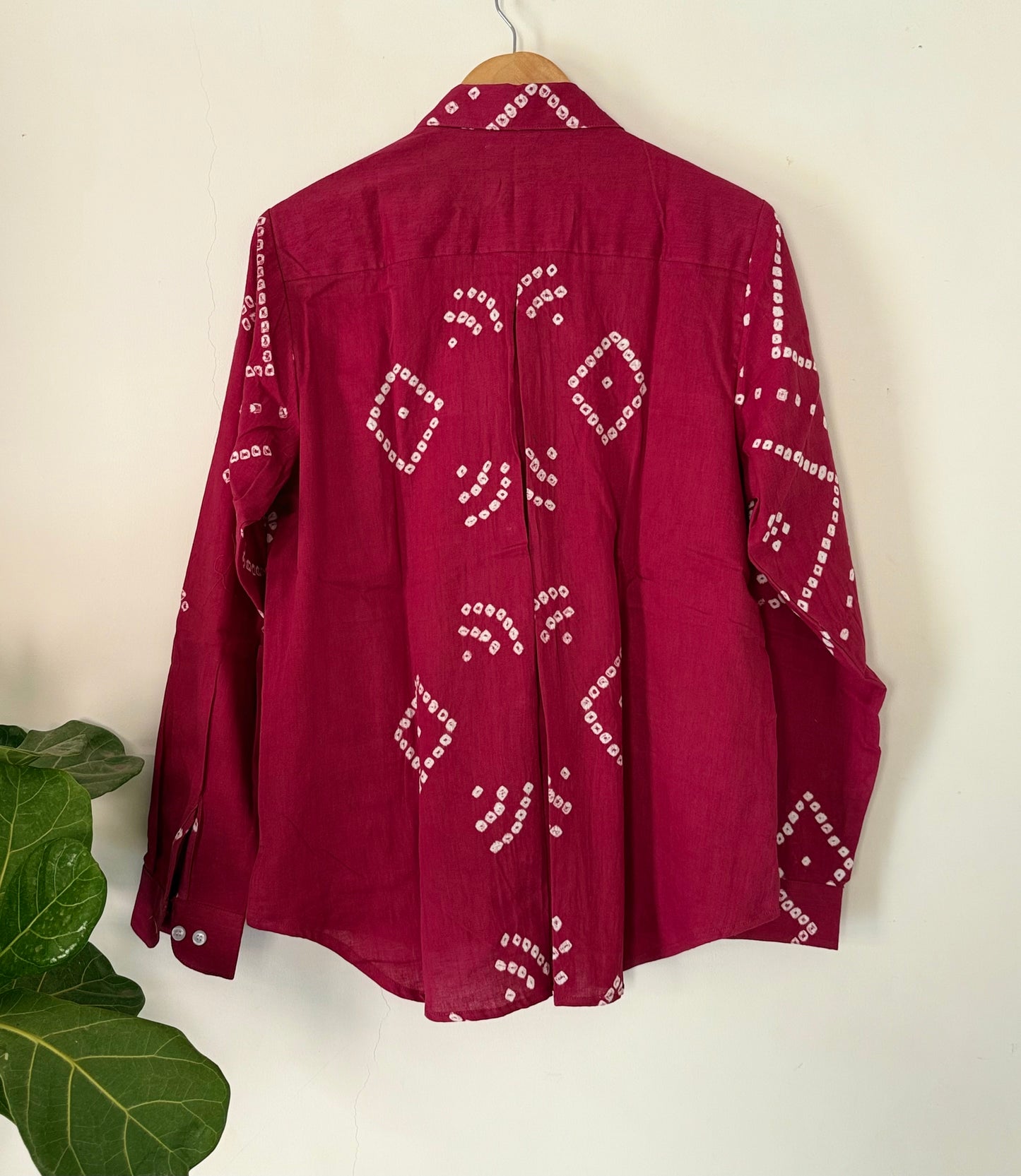 Cherry Bandhani Shirt