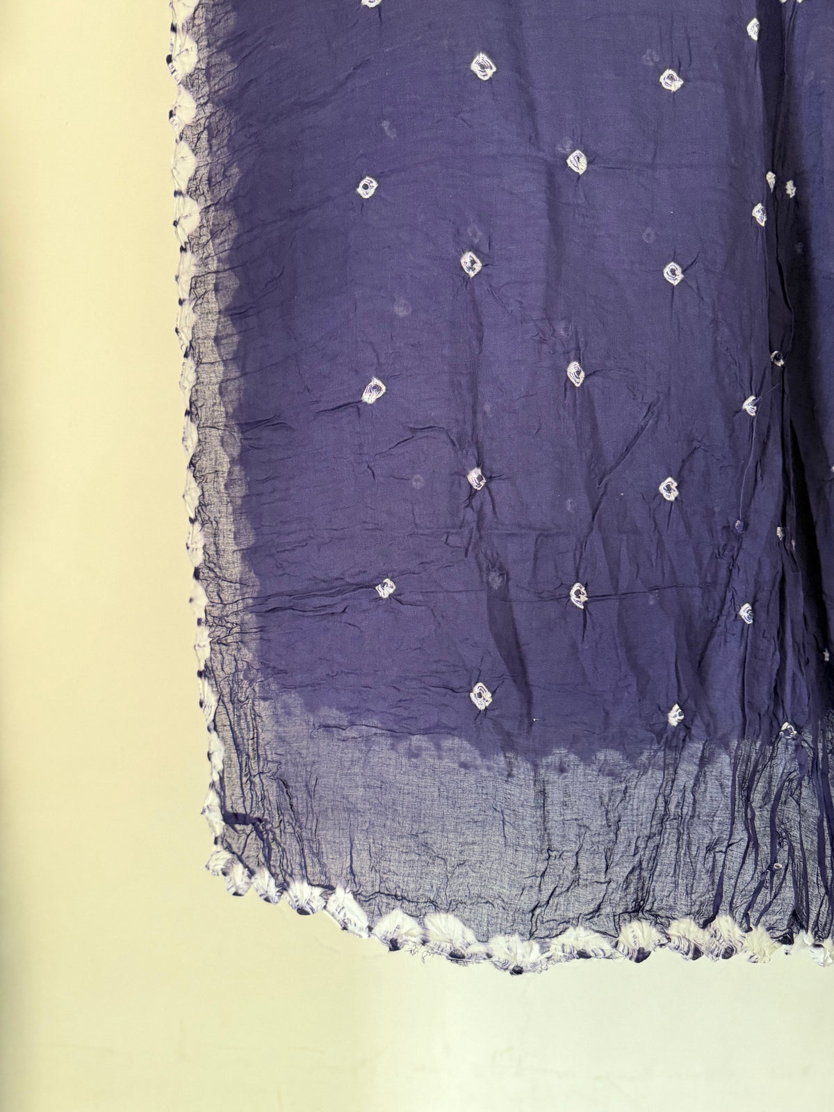 Grey Bandhani Dupatta