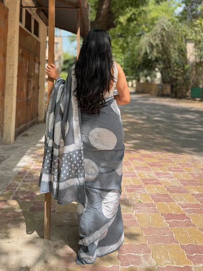 Summer Sky Saree