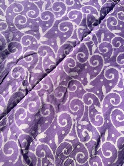 Violet Vines Saree