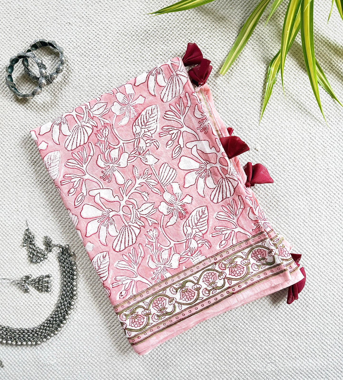 Pastel Petal Saree