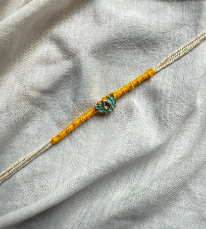 Aqua Lotus Rakhi