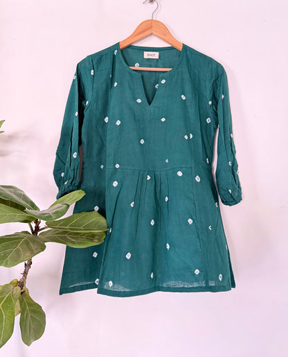 Pine Bandhani Top
