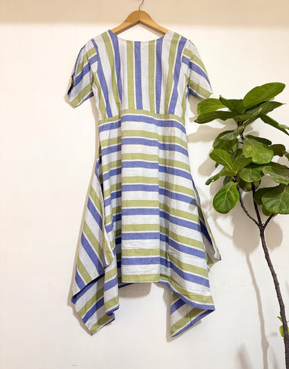 Olive Stripe Dress