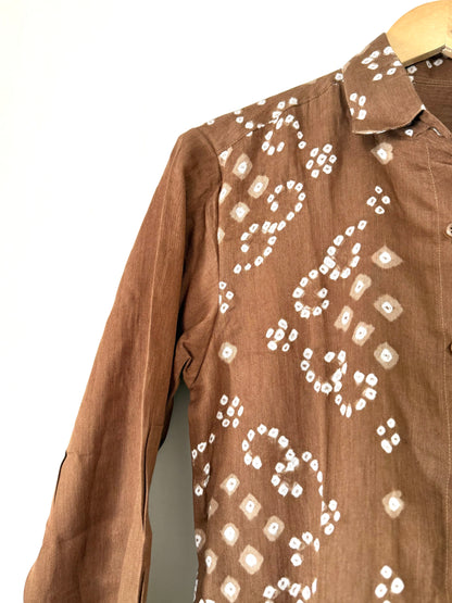 Sand Bandhani Shirt