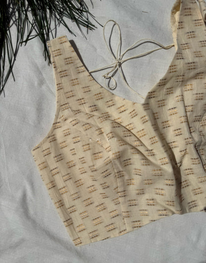 Ivory Brick Blouse