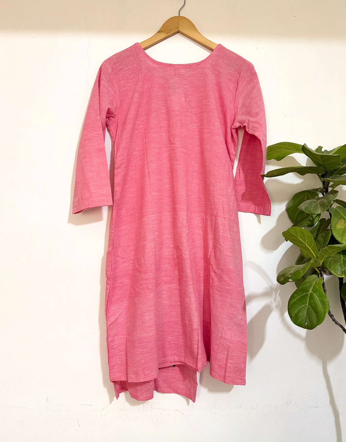 Coral Polka Kurta