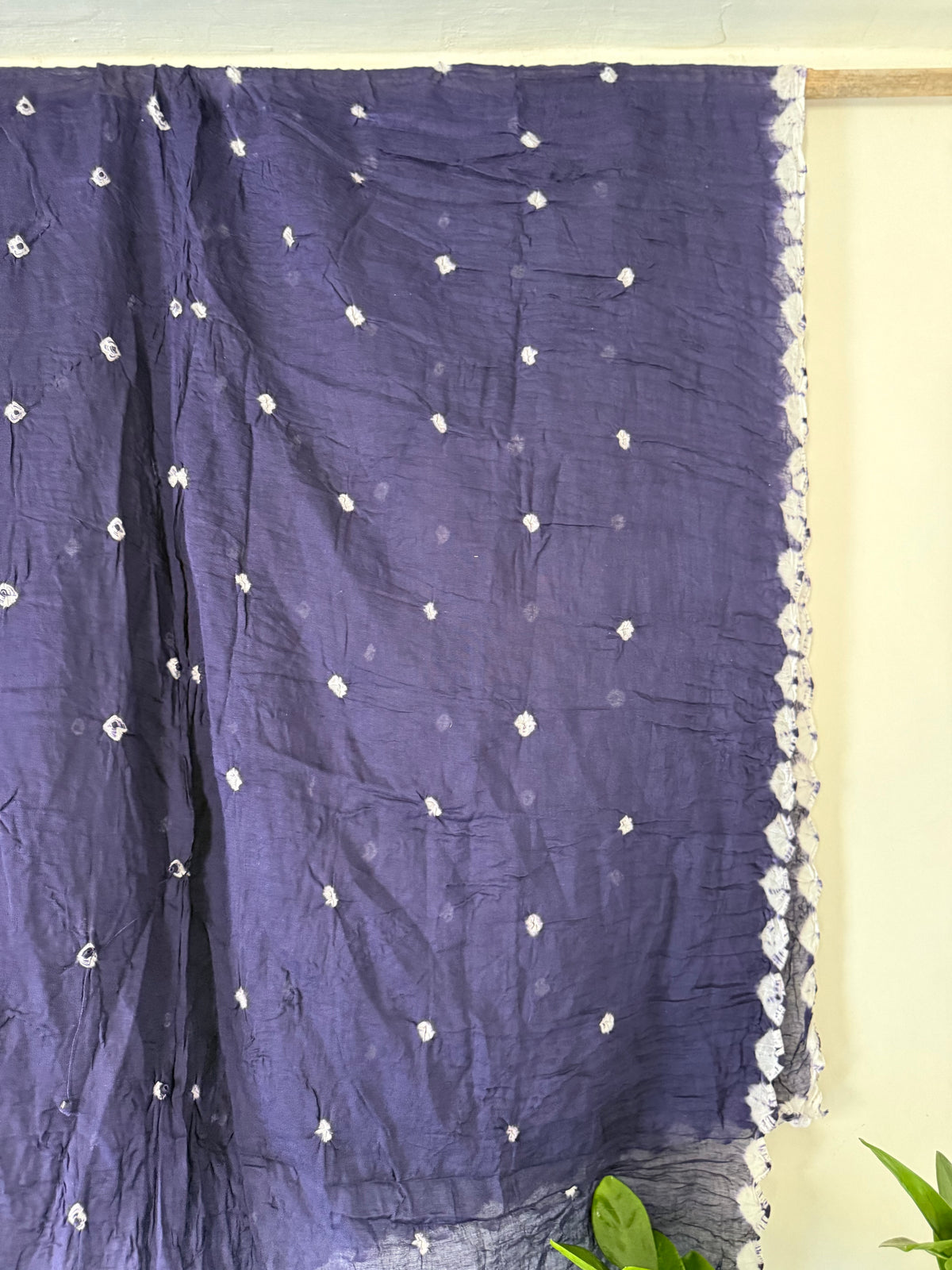 Grey Bandhani Dupatta