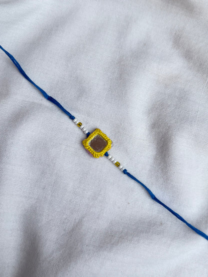 Lemon Mirror Rakhi