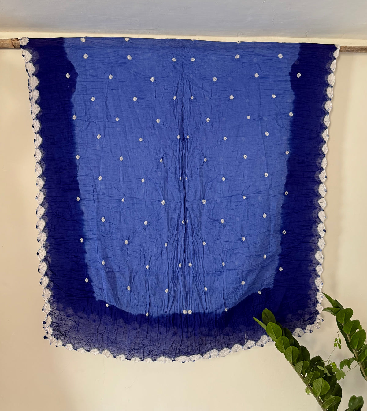 Blue Bandhani Dupatta