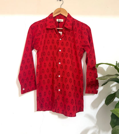 Red Tulip Shirt