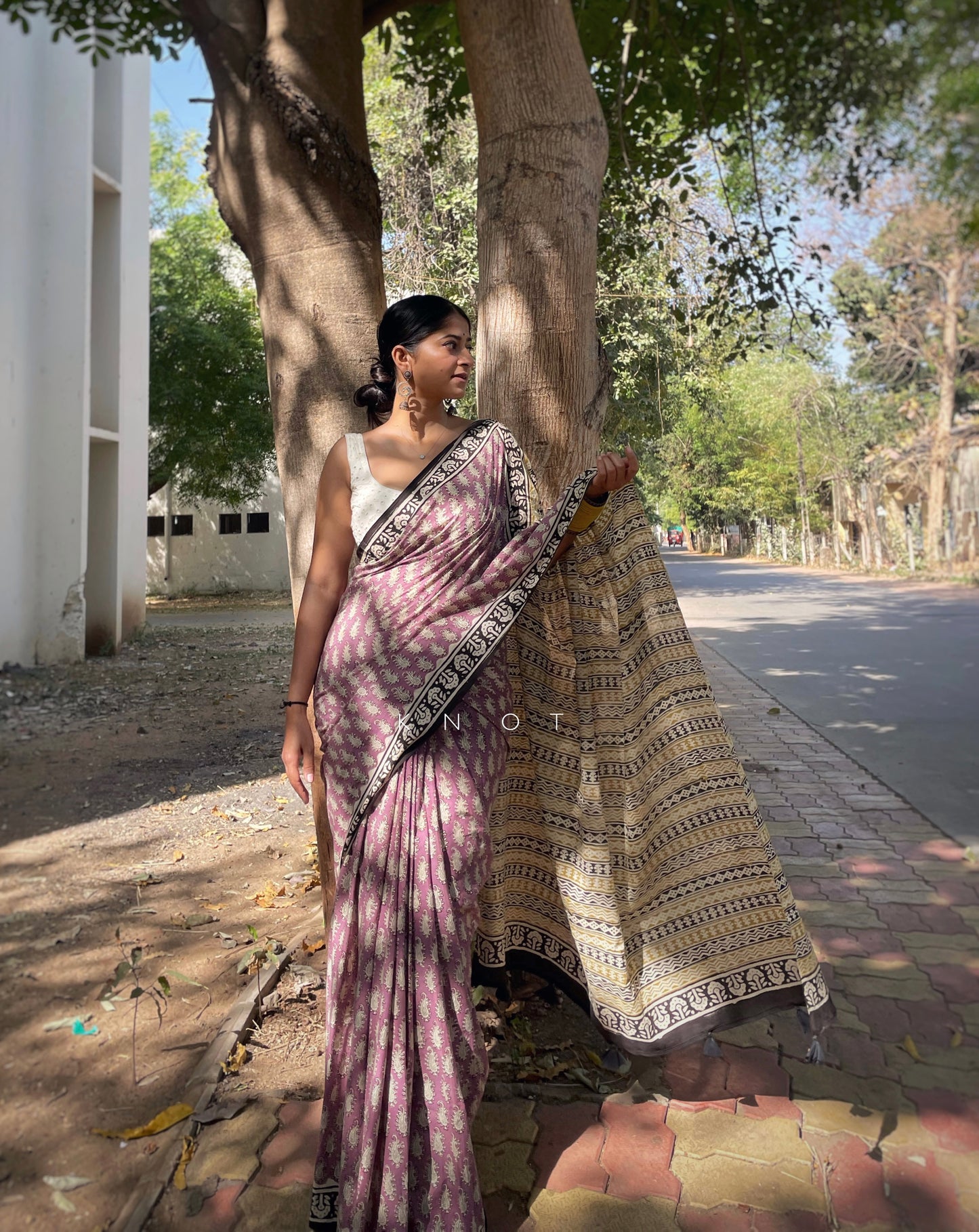 Wisteria Saree