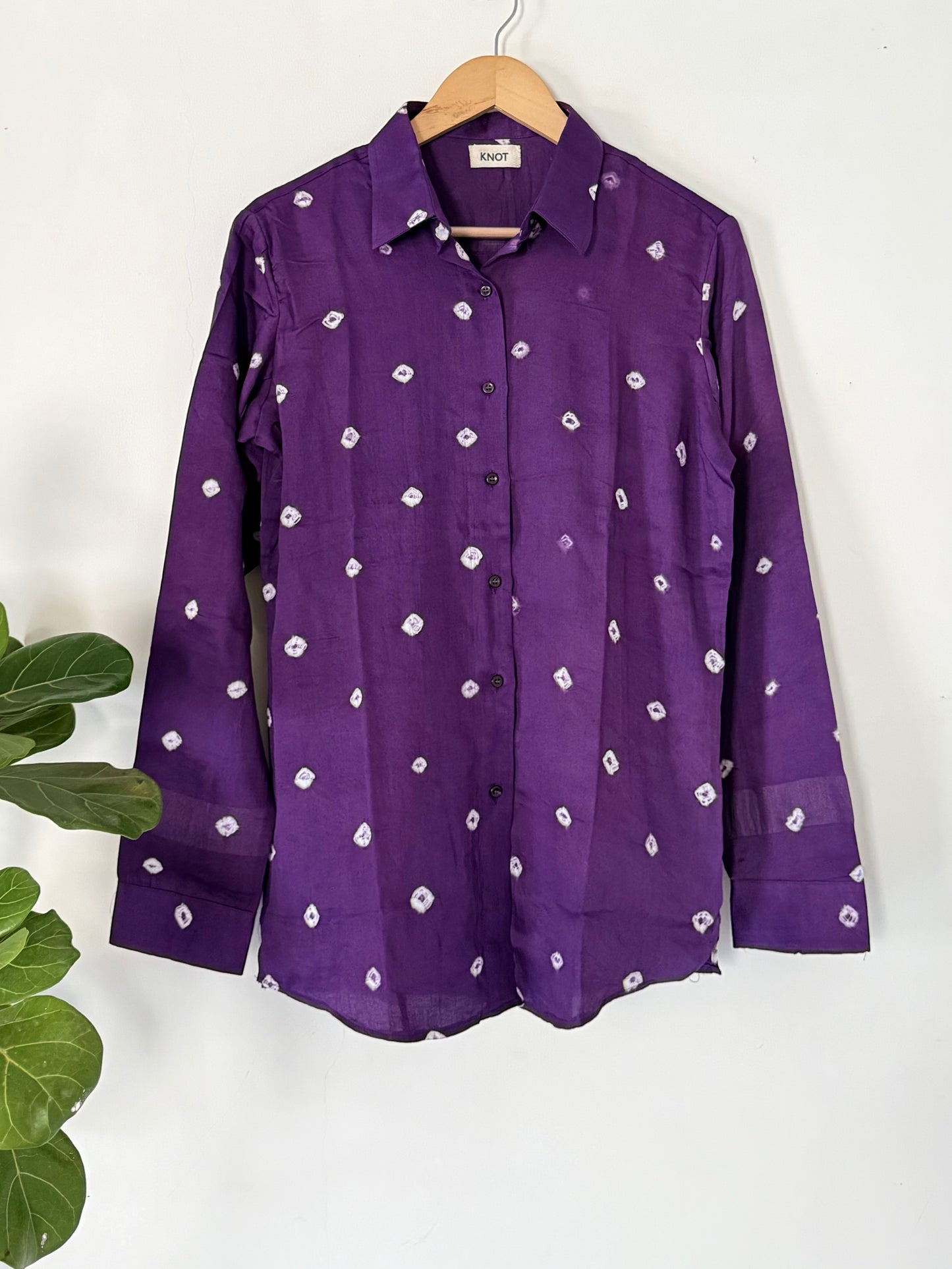 Purple Dot Shirt