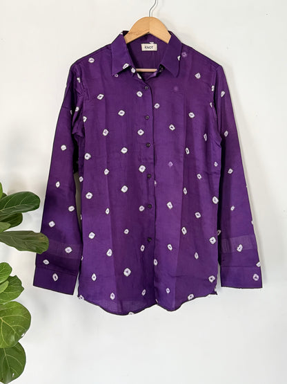 Purple Dot Shirt