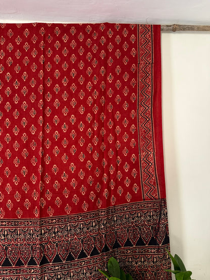Brick Ajrakh Dupatta