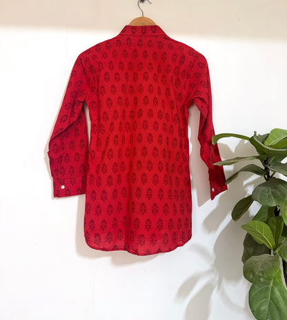 Red Tulip Shirt