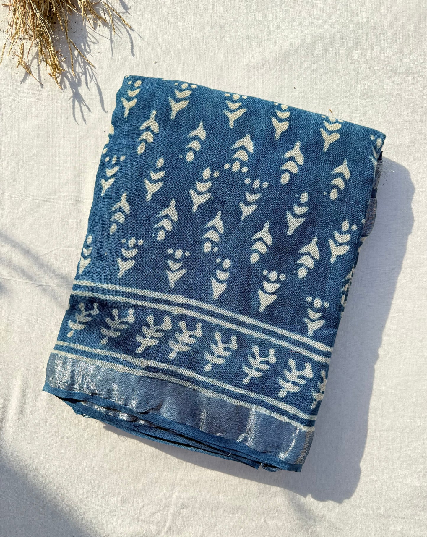 Indigo Petal Saree
