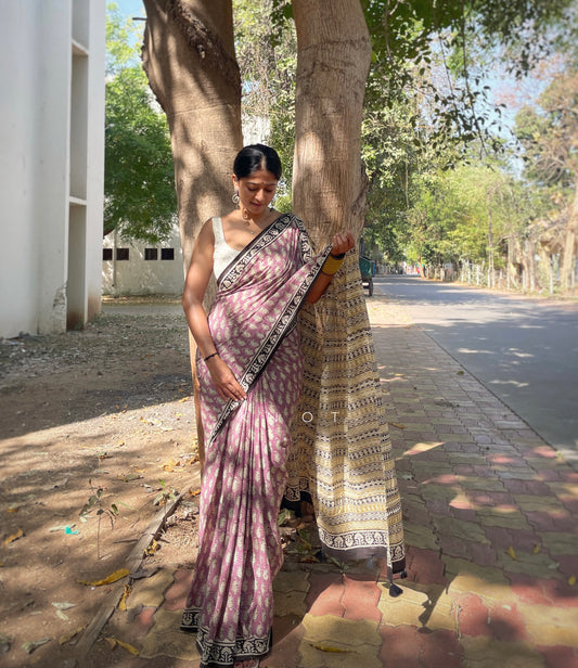 Wisteria Saree