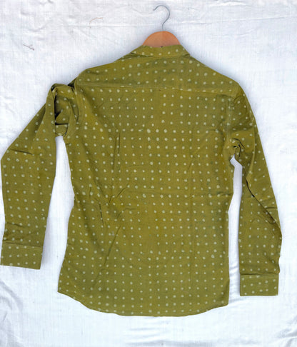 Olive Polka Shirt