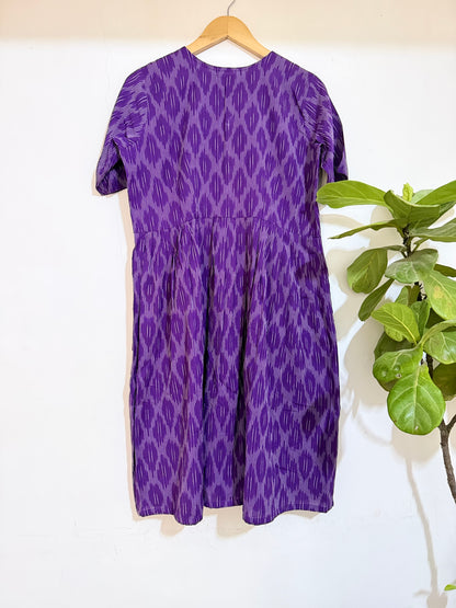 Purple Pocket Dress