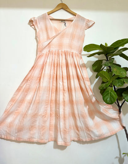 Citrus Plaid Dress