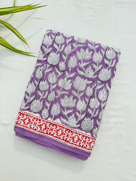 Lavender Fields Saree