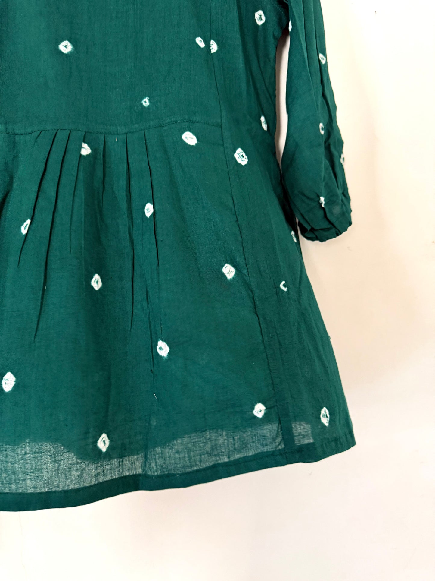 Pine Bandhani Top