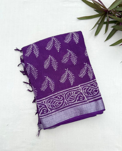 Royal Fern Saree