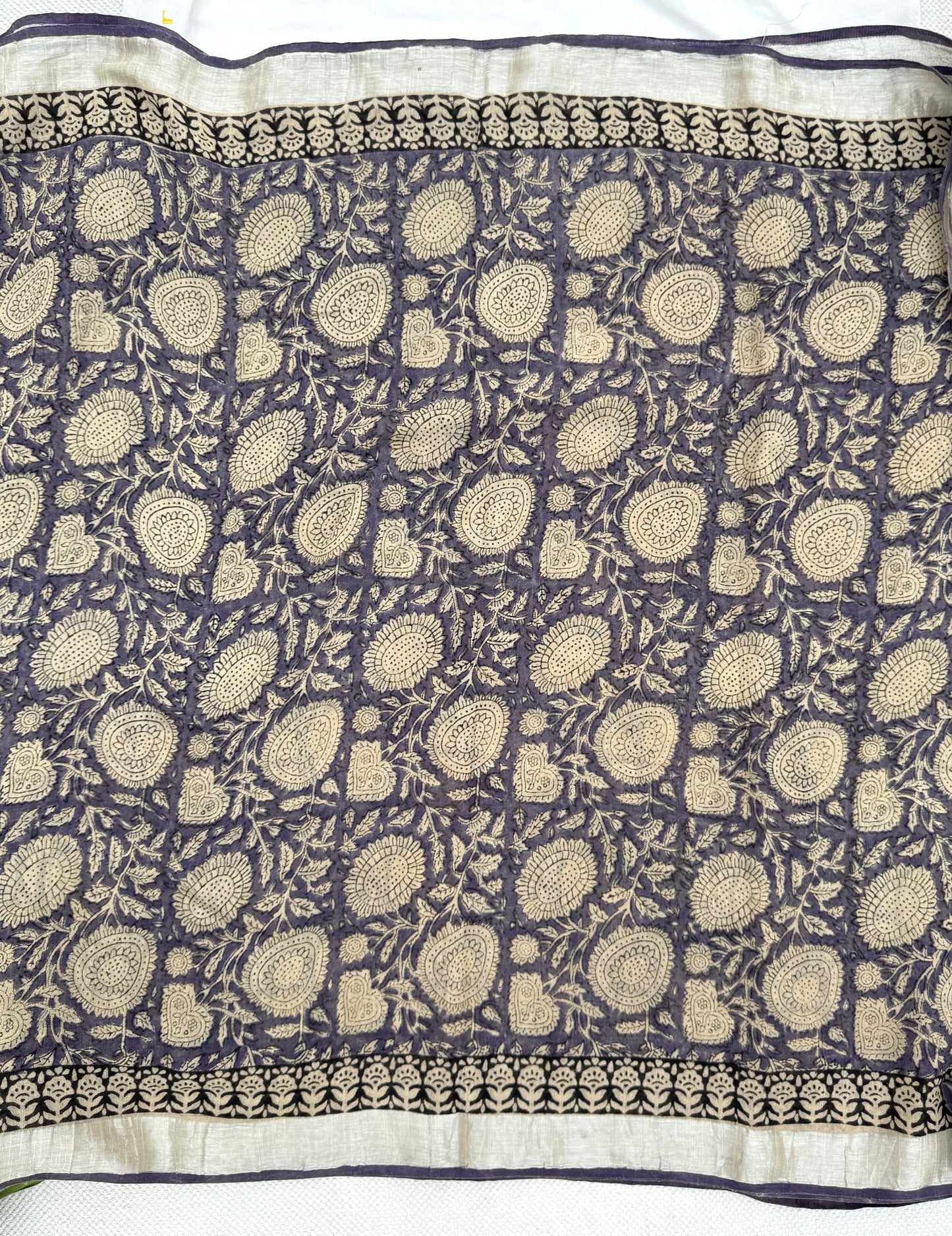 Iris Bloom Saree