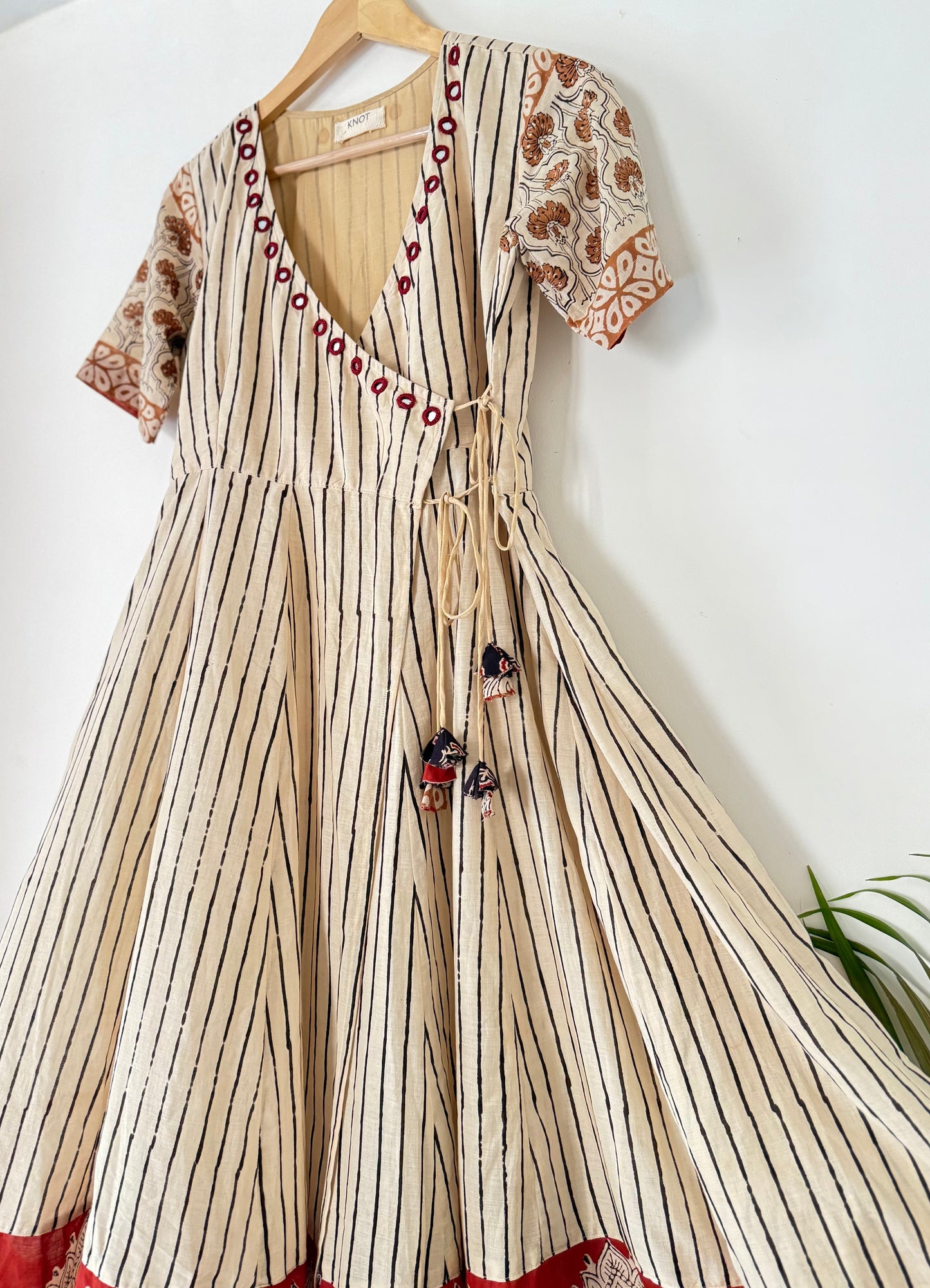 Paisley Stripe Angrakha