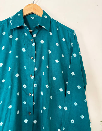 Sea Bandhani Shirt