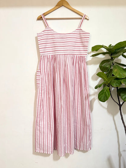 Pink Stripe Dress