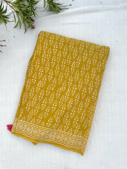 Turmeric Saree