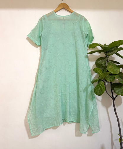 Mint Zari Kurta