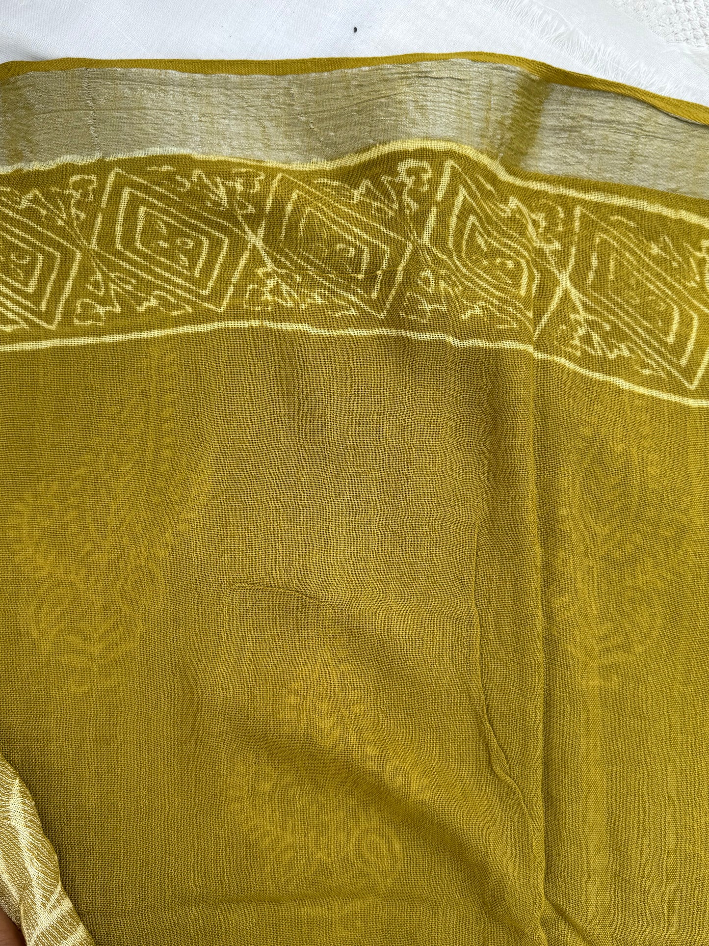 Rustic Gold Saree
