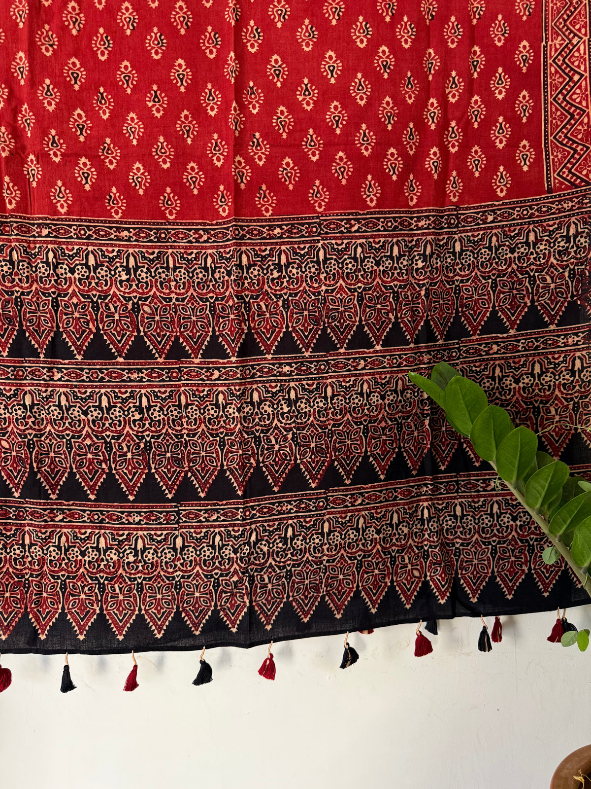 Brick Ajrakh Dupatta