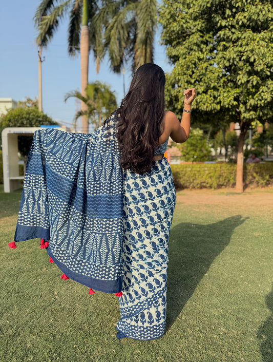 Paisley Bloom Saree