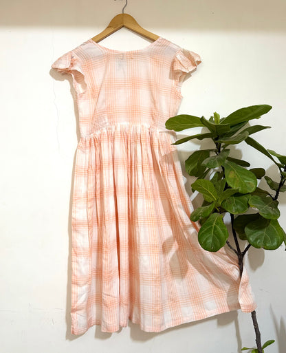 Citrus Plaid Dress
