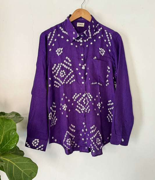 Jamun Bandhani Shirt
