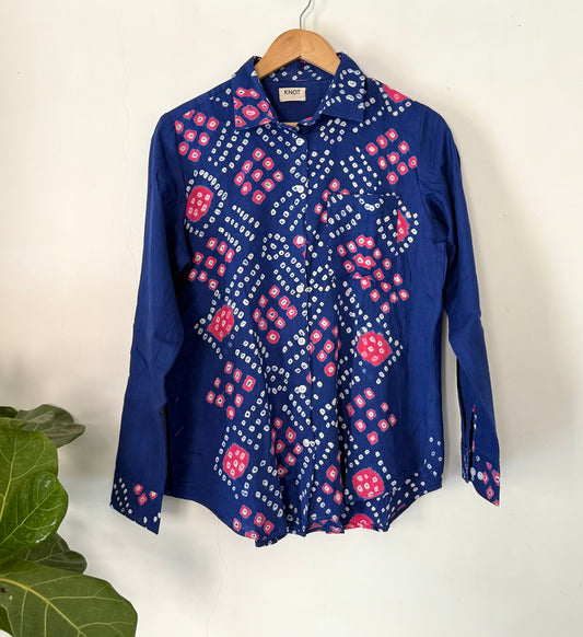 Blue And Pink Shirt