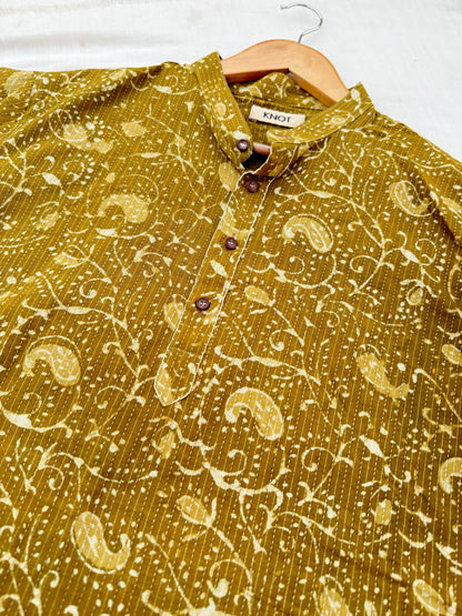 Paisley Kantha Kurta