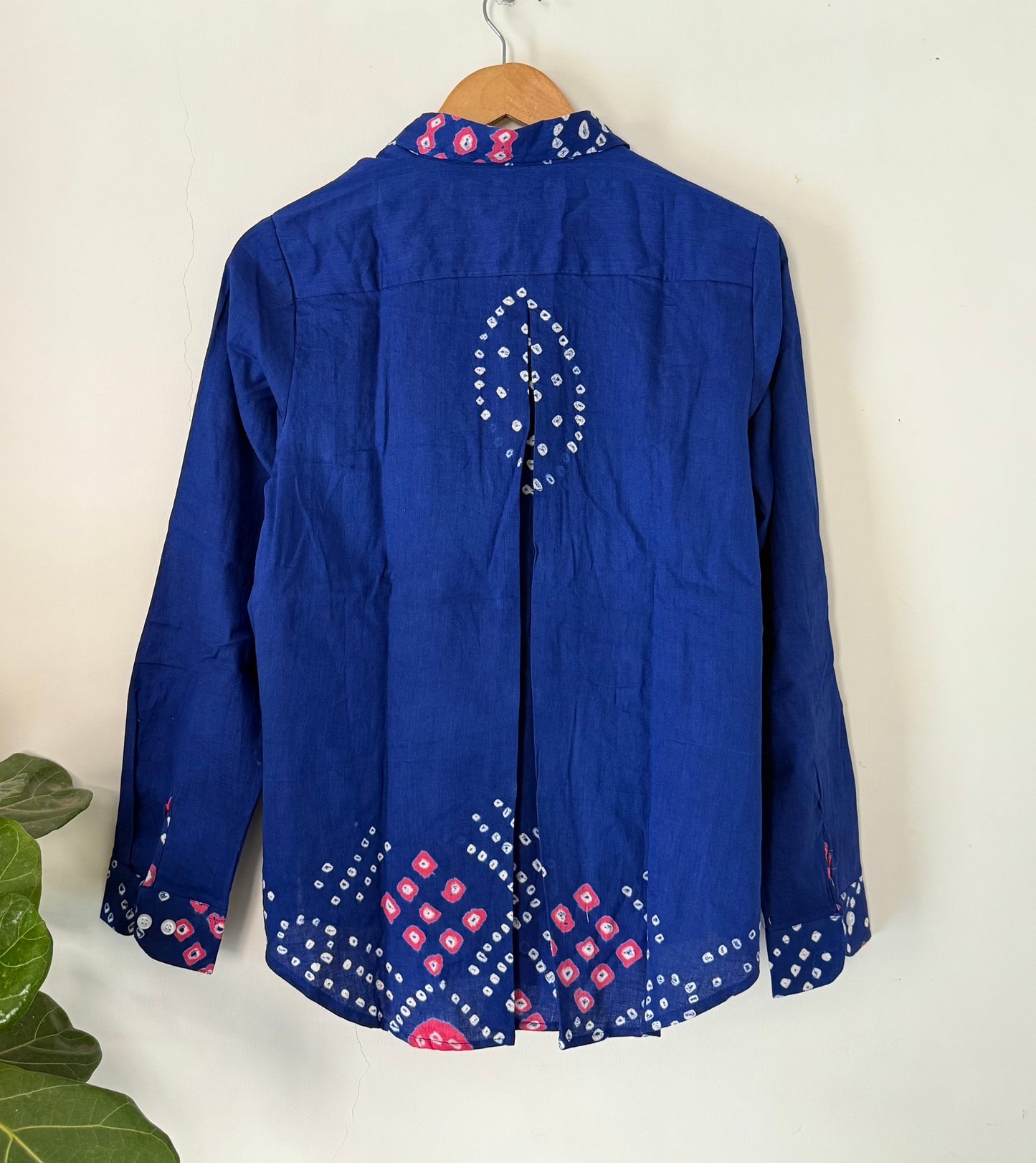 Blue And Pink Shirt