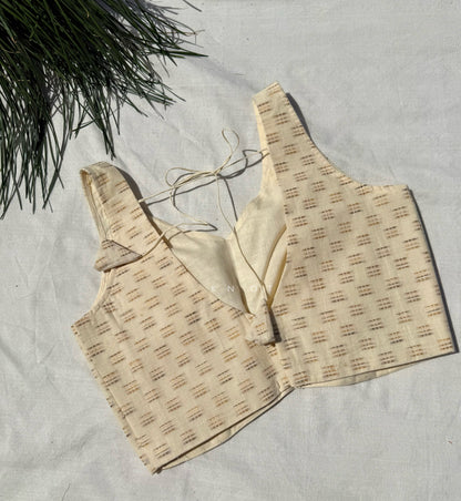 Ivory Brick Blouse