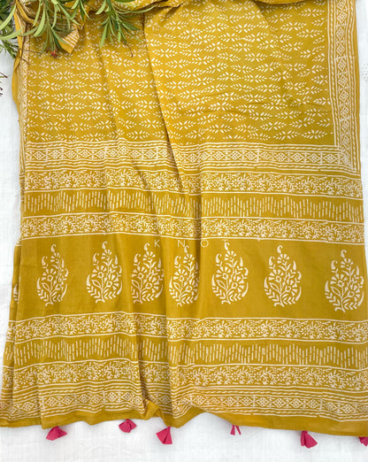 Turmeric Saree