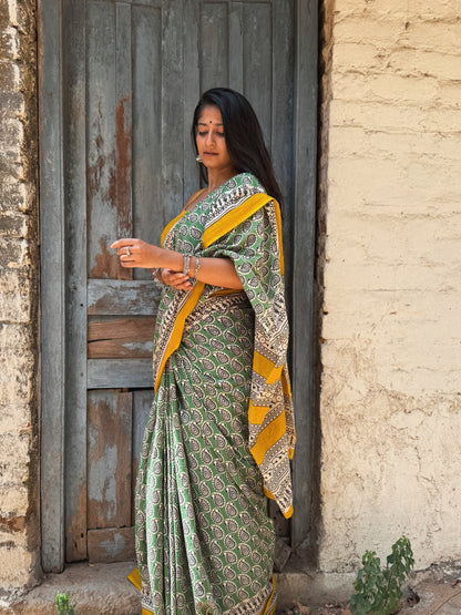 Wild Meadow Saree