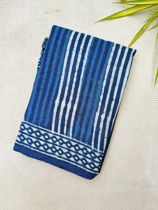 Stripe Indie Saree