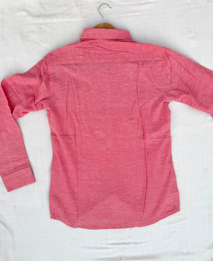 Coral Solid Shirt